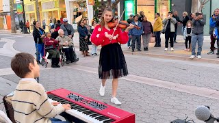 Incredible violin and piano rendition of All Of Me  John Legend Cover  Leo and Karolina Protsenko [upl. by Uzzial]