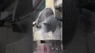 unbelieve Stone Cutter in Construction Site process [upl. by Enyt896]