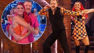 Strictly Come Dancing’s first blind contestant receives standing ovation [upl. by Aicul]