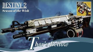 《DESTINY 2》Thors Bellow  for Thunderlord ❙ Ornament [upl. by Brucie]