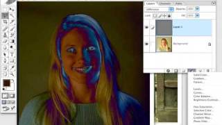 Photoshop CS4 Tutorial Video Color Correction [upl. by Leiad]