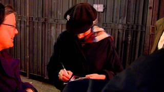 Rosemary Harris signing autographs at Road To Mecca [upl. by Zumstein]