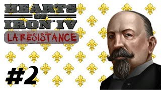 Putting Down Small Mass Incidents  Hearts of Iron 4 La Resistance Orléanist France 2 [upl. by Christoffer150]