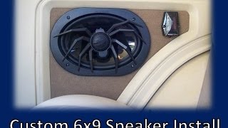 Custom 6x9 Speaker Set Up Part 1 [upl. by Patrizius577]