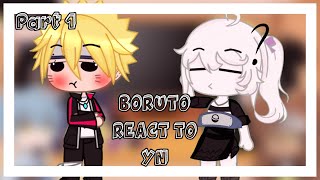 Boruto and friend react to Fyn as kanaoGCyurichanpart 1my ua [upl. by Alodi]