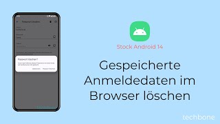 Gespeicherte Anmeldedaten im Browser löschen Android 14 [upl. by Robet]