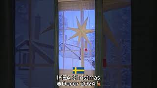 IKEA Christmas Decor 2024  IKEA christmas christmasdecor homedecor decorations noel godjul [upl. by Desirea880]