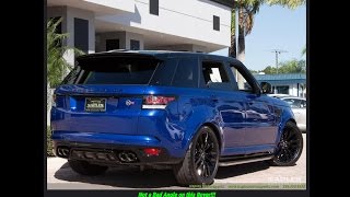 2016 Land Rover Range Rover Sport SVR at Naples Motorsports with Eric Matthews [upl. by Greff]