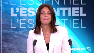 Sérine Bey présente lEssentiel le 25 octobre 2024 sur France 24 [upl. by Royce275]