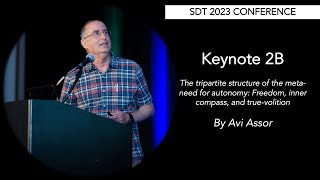 SDT 2023 Keynote 2B  Avi Assor  Inner Compass [upl. by Feenah]