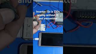 Inverter 12v is 220v analog without IC and transmitter [upl. by Nosduh]