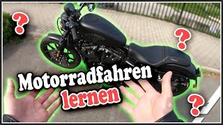 Motorradfahren lernen  Anfahren Kuppeln Schalten  A1 A2 A Ausführlich [upl. by Eachern]