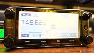 ICOM ID5100 Digital Transceiver DV DStar  Test Review [upl. by Akimaj]