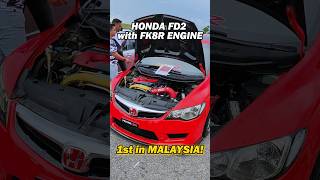 FD2 with FK8R Engine swap 🔥🇲🇾 honda k20 vtec hondacivic fd2r fk8 [upl. by Eneroc]