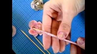 DIY Rolled Rose Paper Tool [upl. by Gusta216]