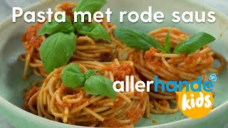 Gezonde pasta met tomatensaus – Allerhande Kids [upl. by Carline249]