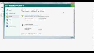 ESET NOD 32 antivirus v5 x 86 full with crack [upl. by Topper771]