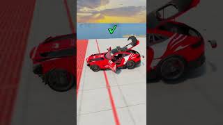 🚘 which Car can Gets The Top of the Building ✌️ beamngdrive cargames shorts [upl. by Necaj]