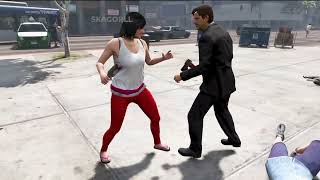 GTA FUNNY NPC FIGHTS Vol46 [upl. by Tracie]