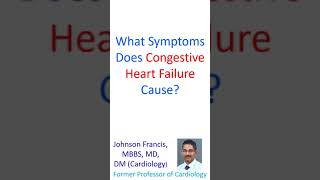 What Symptoms Does Congestive Heart Failure Cause [upl. by Burnett]