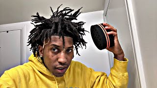 HOW TO GET THE FREEFORM DREADS IN 5 MINS‼️freeformdreads freeformlocs [upl. by Arbe]