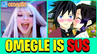 Giyu and Shinobu make Omegle SUS 😳 VRChat VR [upl. by Carlotta628]