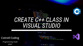 Create C Class In Visual Studio [upl. by Pompei320]