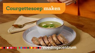 Courgettesoep maken  Kook mee met Maryam [upl. by Telimay]