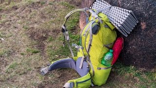 Trekking Ausrüstung  Sehr leichter Trekkingrucksack für eine mehrtägige Wanderung [upl. by Akihsat28]