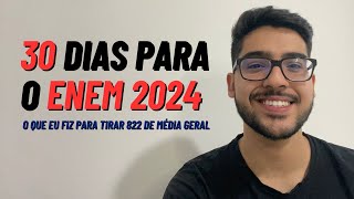 1 MÊS PARA O ENEM 2024 [upl. by Anauq946]