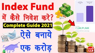 How to invest in index funds  index fund me kaise invest kare  index funds for beginners in Hindi [upl. by Herates]