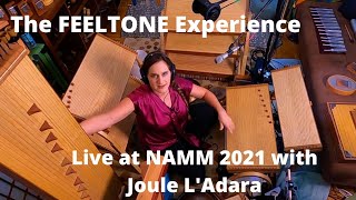 The FEELTONE Experience  live with Joule LAdara at NAMM 2021 [upl. by Ahsinned]