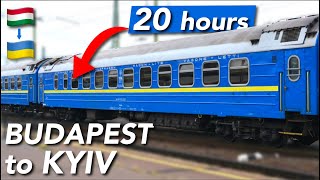 Going to Ukraine by Train  20 Hours in a UKRAINIAN Sleeping Car [upl. by Eirok]