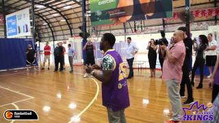 Kevin Hart 3 Point Shootout [upl. by Yeldud]