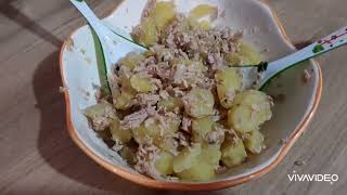 salade pomme de terre au thonmenus pas cher [upl. by Llehsem]