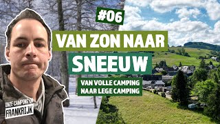 Onze camping in Frankrijk  Van lente naar winter in 4 dagen en eindelijk weer kebab Vlog 6 [upl. by Nilad]