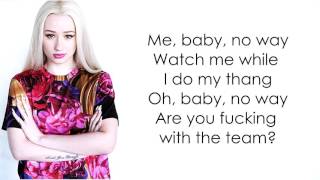 Iggy Azalea  Team lyrics [upl. by Nnauol970]