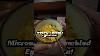 How to make Scrambled Eggs in Microwave EASY [upl. by Purpura]