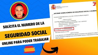 Cómo SOLICITAR EL Numero De La SEGURIDAD SOCIAL POR PRIMERA VEZ [upl. by Novyert]