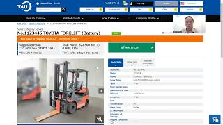 【English】How to purchase forklift from TAU Japan [upl. by Avron]