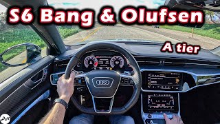 2023 Audi A6S6 – Bang amp Olufsen 3D Premium 16speaker Sound System Review [upl. by Leahcimed]