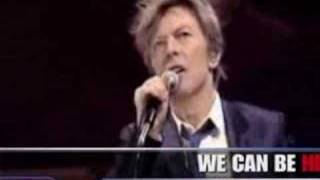 David Bowie quot Heroesquot Live with lyrics [upl. by Llehsam]