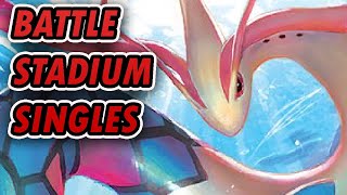 MILOTIC Clutches Battles on the Ladder  Pokemon ScarletViolet Battle Stadium Singles RANKED Reg F [upl. by Aikram]