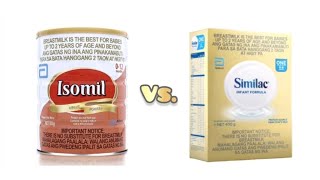 Isomil VS Similac Soy Based Protein VS Cows Milk Protein [upl. by Aicirtam244]