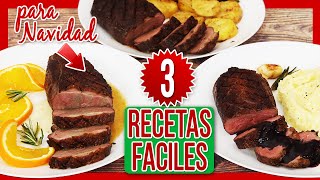 😋 Cómo Hacer MAGRET DE PATO Fácil ► 3 Recetas con Magret para NAVIDAD 2021 [upl. by Enitsyrhc921]