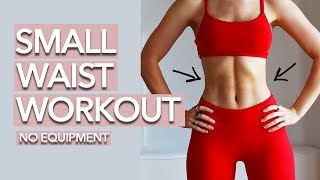 Small Waist Workout 10 Mins [upl. by Philbrook207]