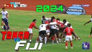 Fiji vs Tonga  Extended HIGHLIGHTS  Pacific Nations Cup 2024 [upl. by Neff429]