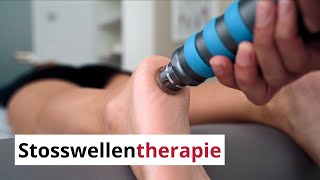 Stosswellentherapie  Physiozentrum [upl. by Llerehc]