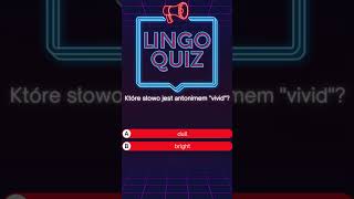 Nauka języka Angielskiego  Lingo Quiz 87 [upl. by Lindahl968]