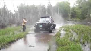 4 Wheeling the Toyotas in Rain amp Mud [upl. by Judd167]